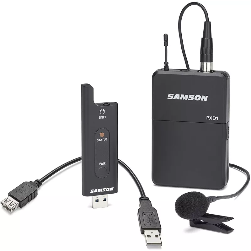 Samson XPD2 Lavalier, le système digital sans fil
